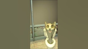 Skibidi cat saved me from Lin gang melon! 😱🔥 P5 #cat #meme #gmod