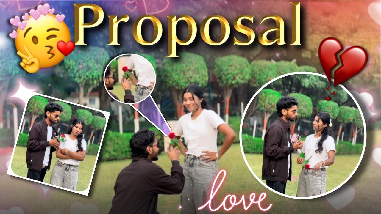PROPOSAL PRANK ON GIRLFRIENDS 😍👻💗// Naushad यह किया पागल पाँति है 😱🤬|| 97 The prank✨