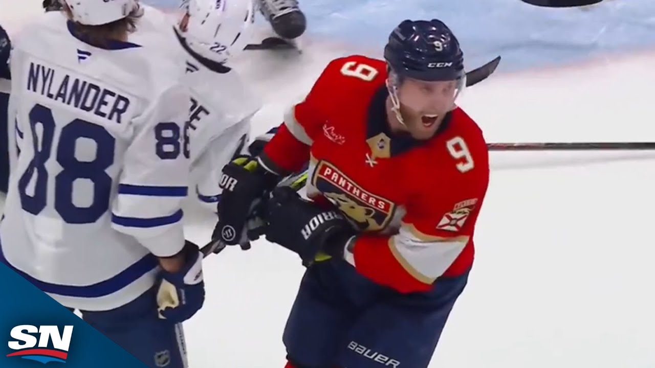 Sam Bennett Capitalizes On Giveaway To Score On Joseph Woll