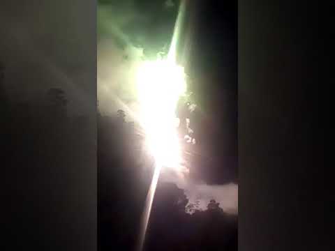 Fogo de artificio em travassós