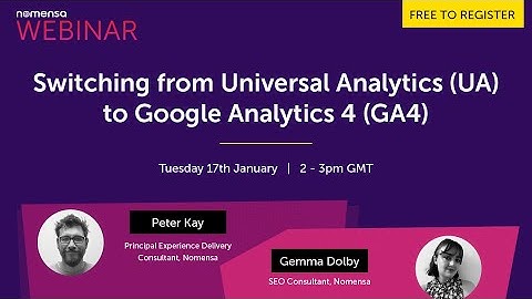 Switching from Universal Analytics (UA) to Google Analytics 4 (GA4)