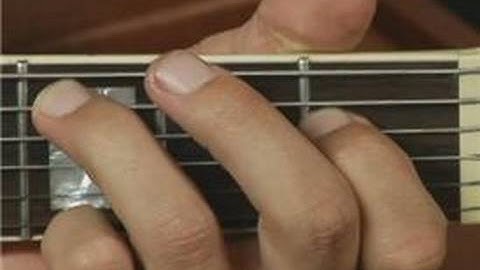 Root Position of C Minor Guitar Chord on the Middle Bottom Strings : Guitar Chord Dictionary 20