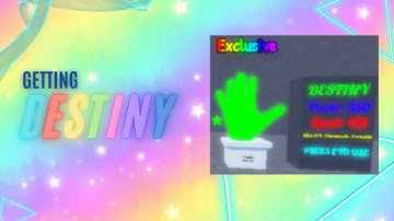 Getting the DESTINY glove! In Killstreak Gloves Button Test!