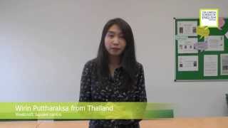 The London School of English - Client testimonials - Wirin Puttharaksa from Thailand