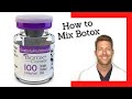 How to Mix Botox and What You'll Need