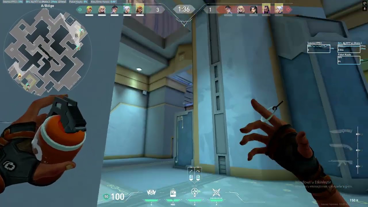 Raze ile takımı taşımaya davemke Valorant 2026