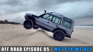 MST CFX WS DC1 Land Rover Discovery 1:10 Scale Rc Car Crawler Sand Drive