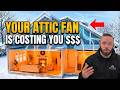Where should an attic fan pull air from? The Ventilation Mistake Homeowners Miss