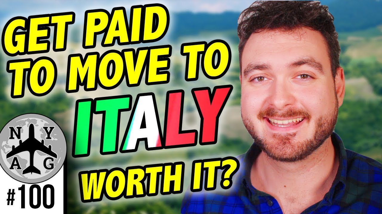 Get paid to move to Italy 27,000 (€700 per month) to move to Molise