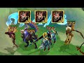 3 Titan Galio Rell Ivern Fiddlesticks in one Game!