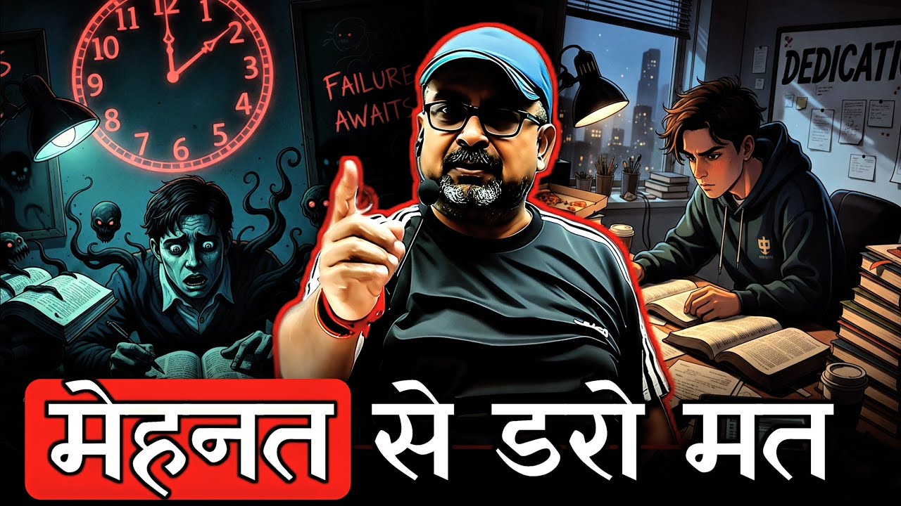 मेहनत से डरो मत 🔥 Don't fear effort 🔥 avadh ojha sir motivation 