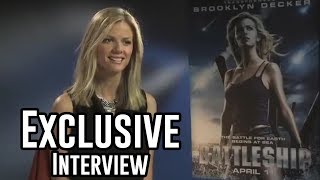 Brooklyn Decker Battleship Exclusive Interview