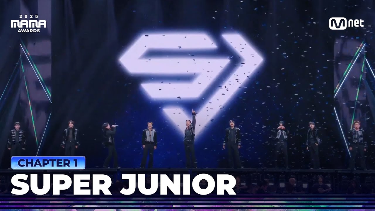 [#2025MAMA]SUPER JUNIOR-Express Mode+Mr. Simple+미인아 (BONAMANA)+쏘리 쏘리 (Sorry, Sorry) | Mnet 251128 방송