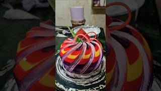 mix flavor new looks cake design/ how to make easy cake at home #shorts #youtubeshorts #cake #fyp