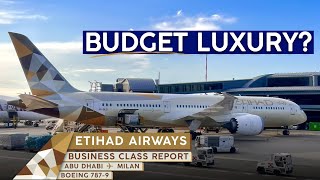 ETIHAD AIRWAYS 787 Business Class【4K Trip Report Abu Dhabi to Milan】Decent Airline, Horrible Hub screenshot 3