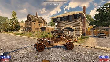 7DaysToDie : Vehicle Madness Spiker car ...