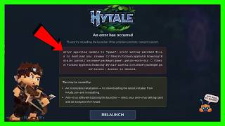 How to Fix Hytale Error Moving Patched Files to Destination