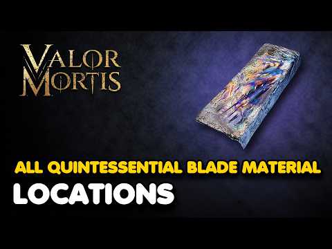 All Quintessential Blade Material Locations