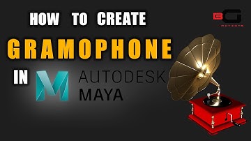 Creating Gramophone in maya