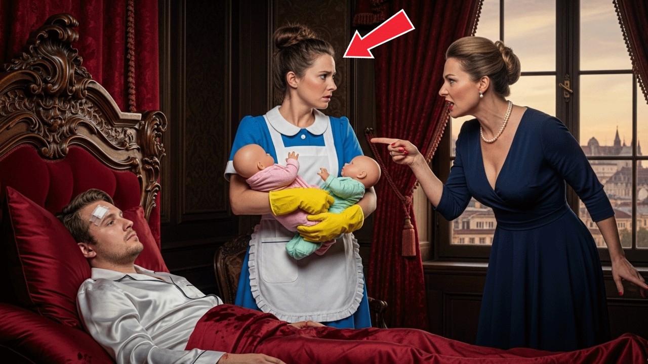 MILLIONÄR TÄUSCHT UNFALL VOR, UM FREUNDIN UND ZWILLINGE ZU TESTEN – BIS DIE HAUSHÄLTERIN…