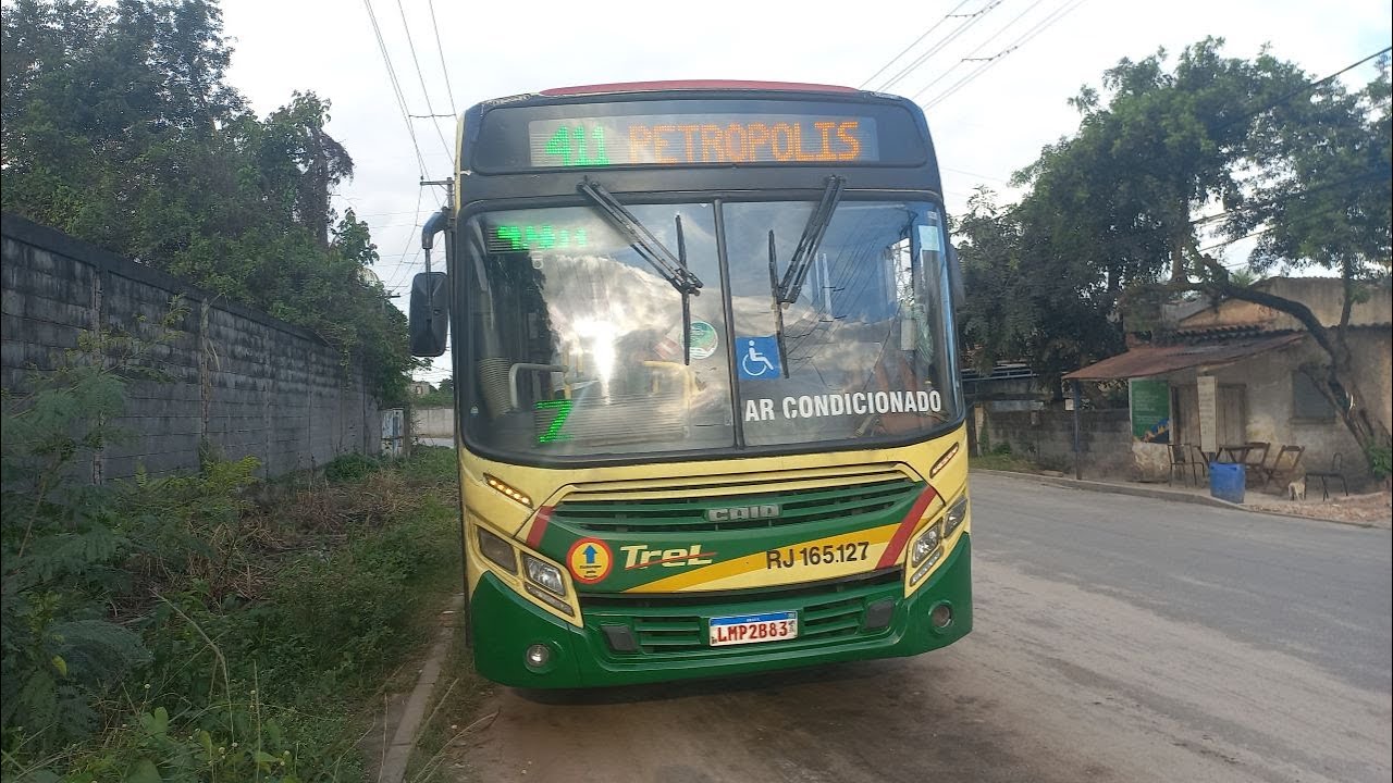 411N - Petrópolis X Campos Elíseos (Via Serra Velha da Estrela)