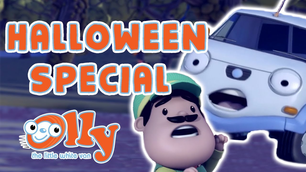 @OllyTheLittleWhiteVanShow It's Halloween! | The Bumpton Ghost - YouTube