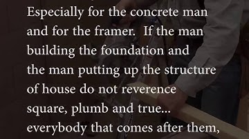 Square, Plumb & True