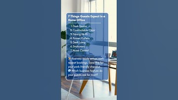 7 Things Guests Expect in a Home Office | Airbnb, VRBO & HomeExchange Hosts