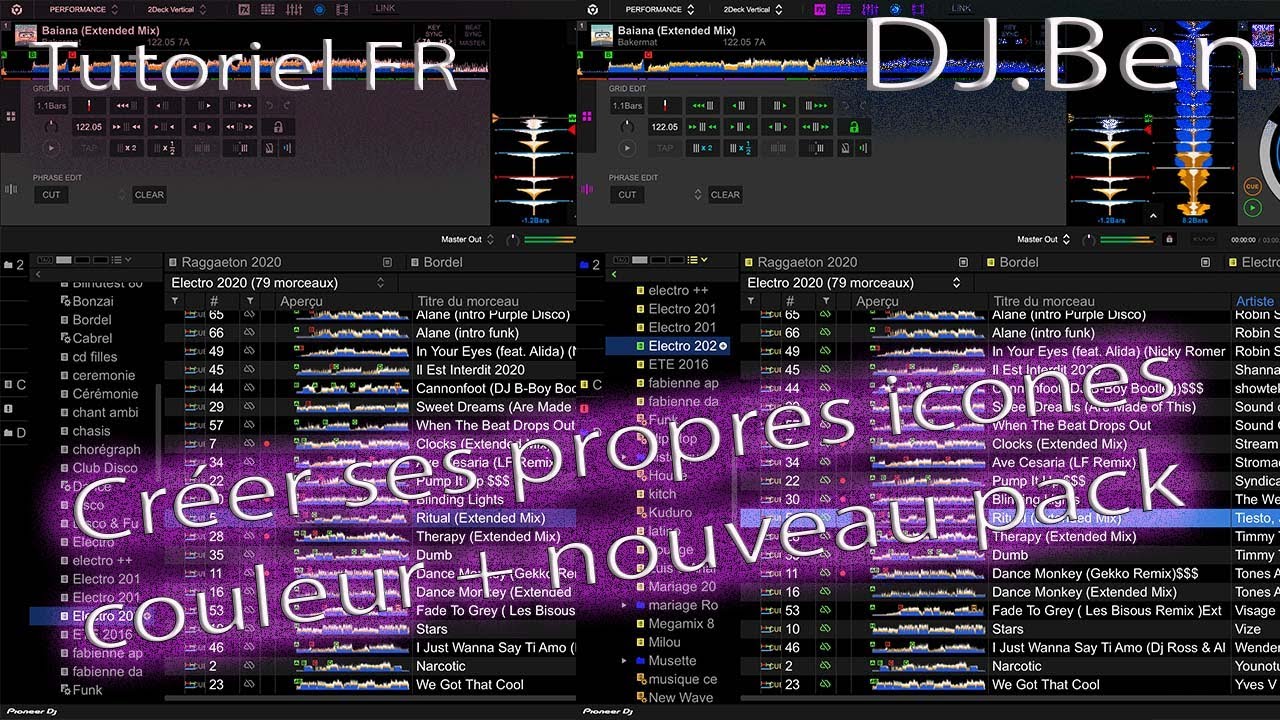 Créer ses propres icones couleurs + Nouveau pack icones couleurs PC et MAC_Video 136