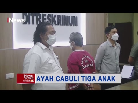 Ayah di Bandar Lampung Cabuli Anak Kandung dan Anak Tiri Sejak 4 Tahun Lalu #iNewsSore 29/10