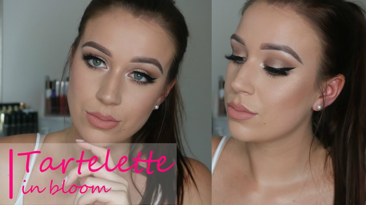 Tartelette In Bloom Palette I Makeup Tutorial YouTube