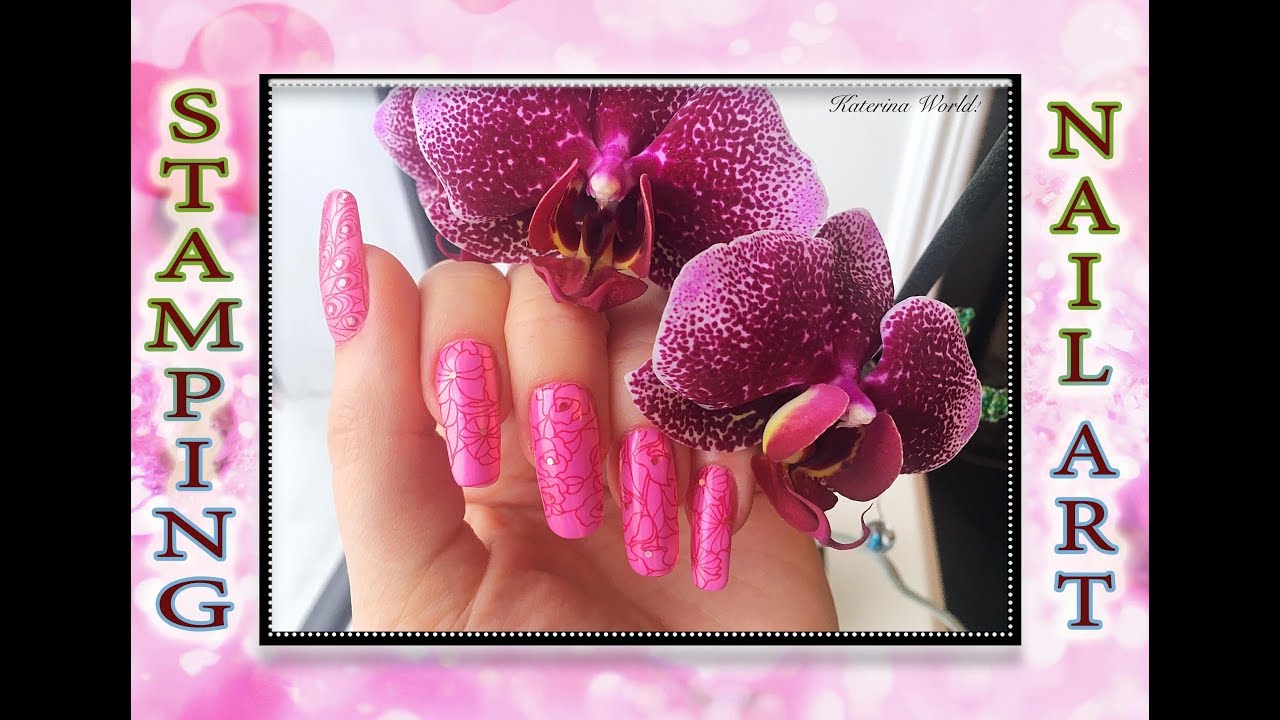 MOYRA Stamping <b>Nail Art</b> / Стемпинг на Жемчужную Втирку ...