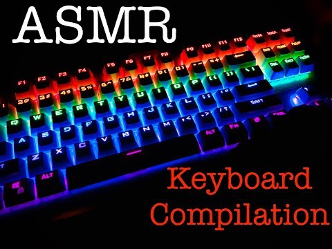 asmr-keyboard-therapy-experimental---typing-lights-&-sounds-compilation---slow-&-fast---no-talking