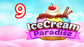 Ice Cream Paradise - Match 3 - Level 9 - Lösung Solution Walkthrough