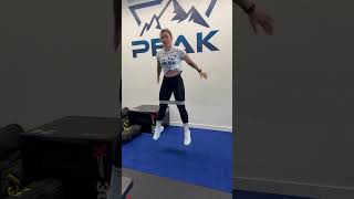 Jump squats w/ mini-band (2-count pause bottom)