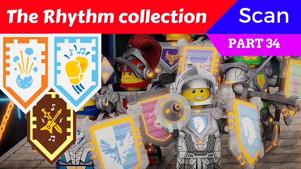 Lego Nexo Powers The Rhythm Collection part 34 - scan and enjoy - YouTube