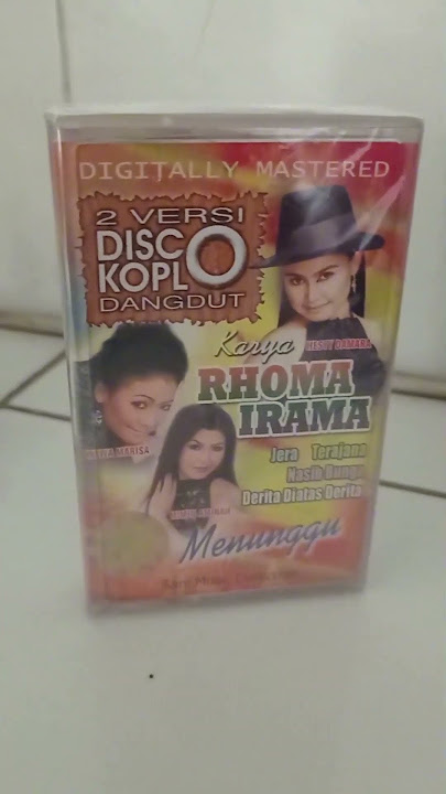 Kaset Pita Album 2 Versi Disco Koplo Dangdut  Hesty Damara, Wawa Marisa & Mimin Aminah