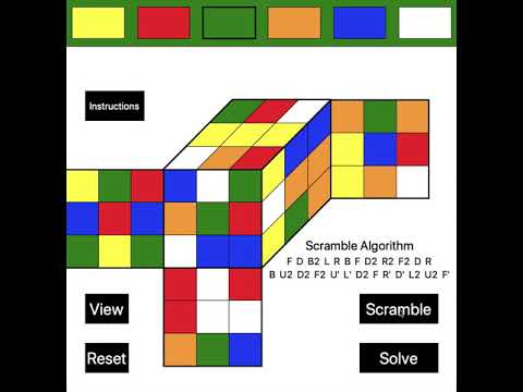 Rubik's Cube Solver 15-112 Term Project