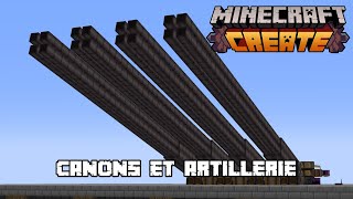 Minecraft Create [FR] - Canons et Artillerie