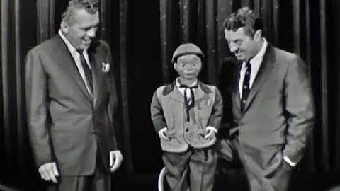 1956, VENTRILOQUIST, RICKIE LAYNE AND VELVEL