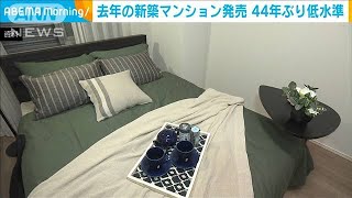 去年の新築マンション発売戸数　44年ぶり低水準(2021年2月25日)