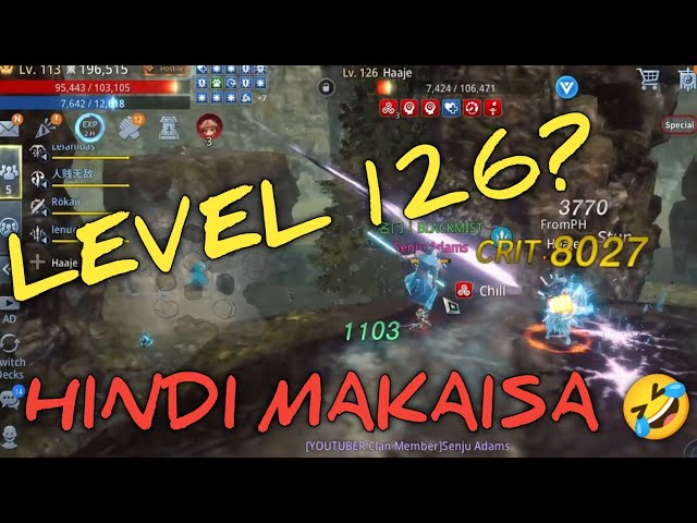 Hindi man lang makaisa ang level 126 na Arba sa level 113 ko na Lancer | Mir4 class=