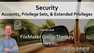 026: Securing Database Solutions: free training webinar for FileMaker Citizen Developers