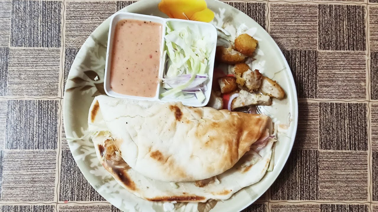 Chicken Cheese Nugget Shawarma Recipe | Kitchen With Mama