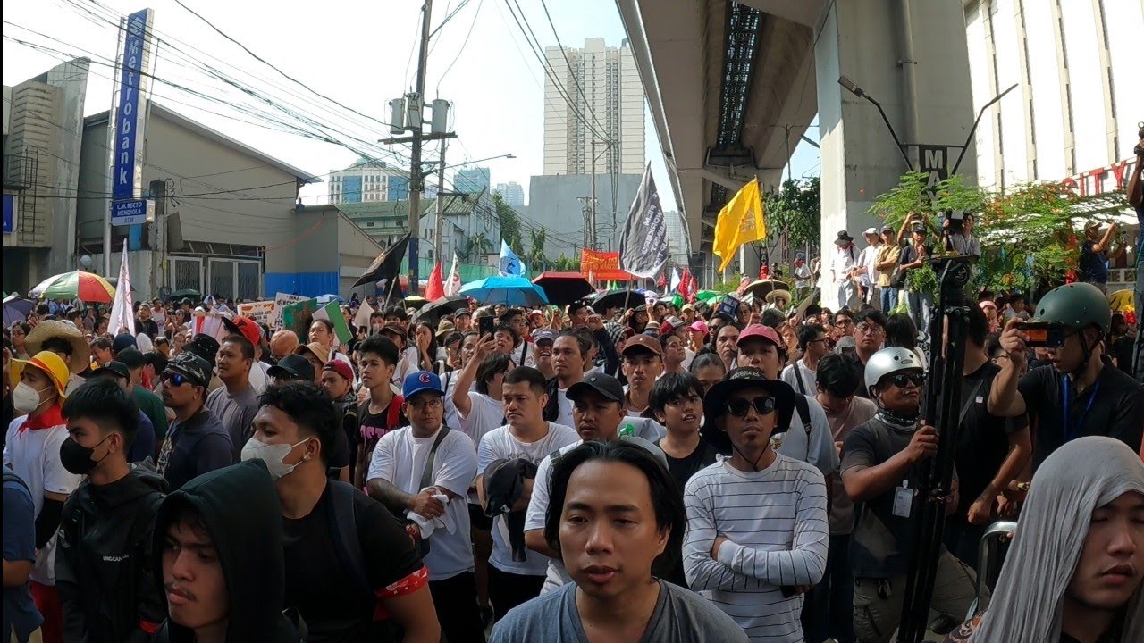 🇵🇭 Philippines Anti corruption: recto rally walking tour 