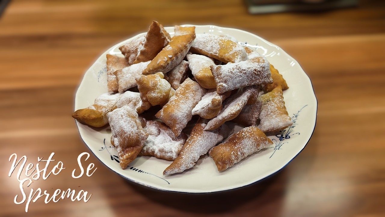 Tatarska najbrža hrskava poslastica/Quick Crispy Tatar Dessert/Татарская хрустящяя сладость