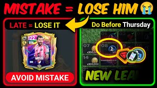 Do it Before This Thursday in FC Mobile - Mistake = Lose Messi | Mr. Believer