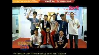 Rubik Thailand Championship 2013 on TV (Part3/3)