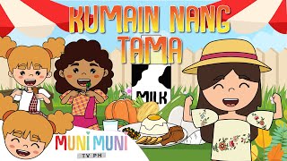 Kumain Ng Tama With Lyrics Animated Filipino Nursery Rhyme Muni Muni Tv Ph