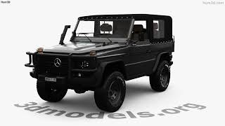 Mercedes Benz G class convertible Wolf 1993 3D model by 3DModels.org